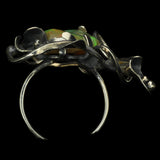 Curie - Calla Lily Ring with Ethiopian Opal