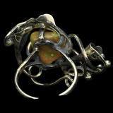 Curie - Calla Lily Ring with Ethiopian Opal