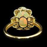 Empress - Spectacular Ethiopian Opal and Diamond Ring