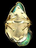 Oceana - *Large* Remarkable Ethiopian Opal in Unique Vintage Ring Setting
